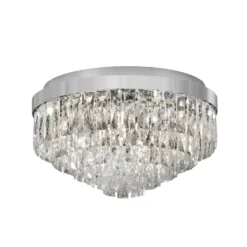 Stars of Light Deckenlampe Valparaiso, chrom Ø 48 cm Metall