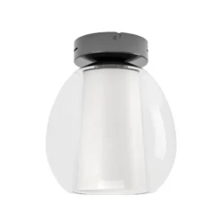 Stars of Light LED-Deckenlampe Menorca, nickel Ø 21 cm CCT