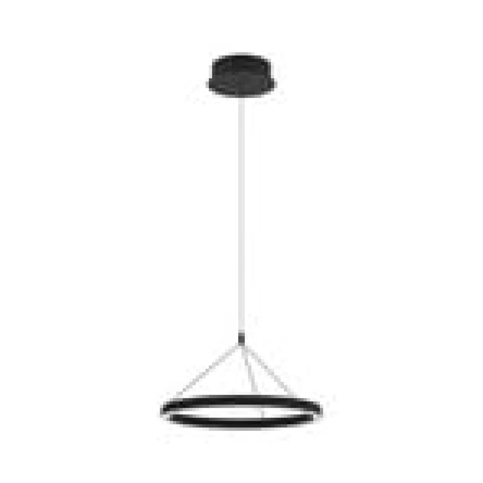 Stars of Light LED-Hängelampe Canyamel schwarz Ø 55 cm CCT