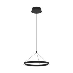 Stars of Light LED-Hängelampe Canyamel schwarz Ø 55 cm CCT