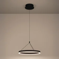 Stars of Light LED-Hängelampe Canyamel schwarz Ø 55 cm CCT
