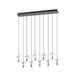 Stars of Light LED-Hängeleuchte Comareira nickel 91 cm CCT
