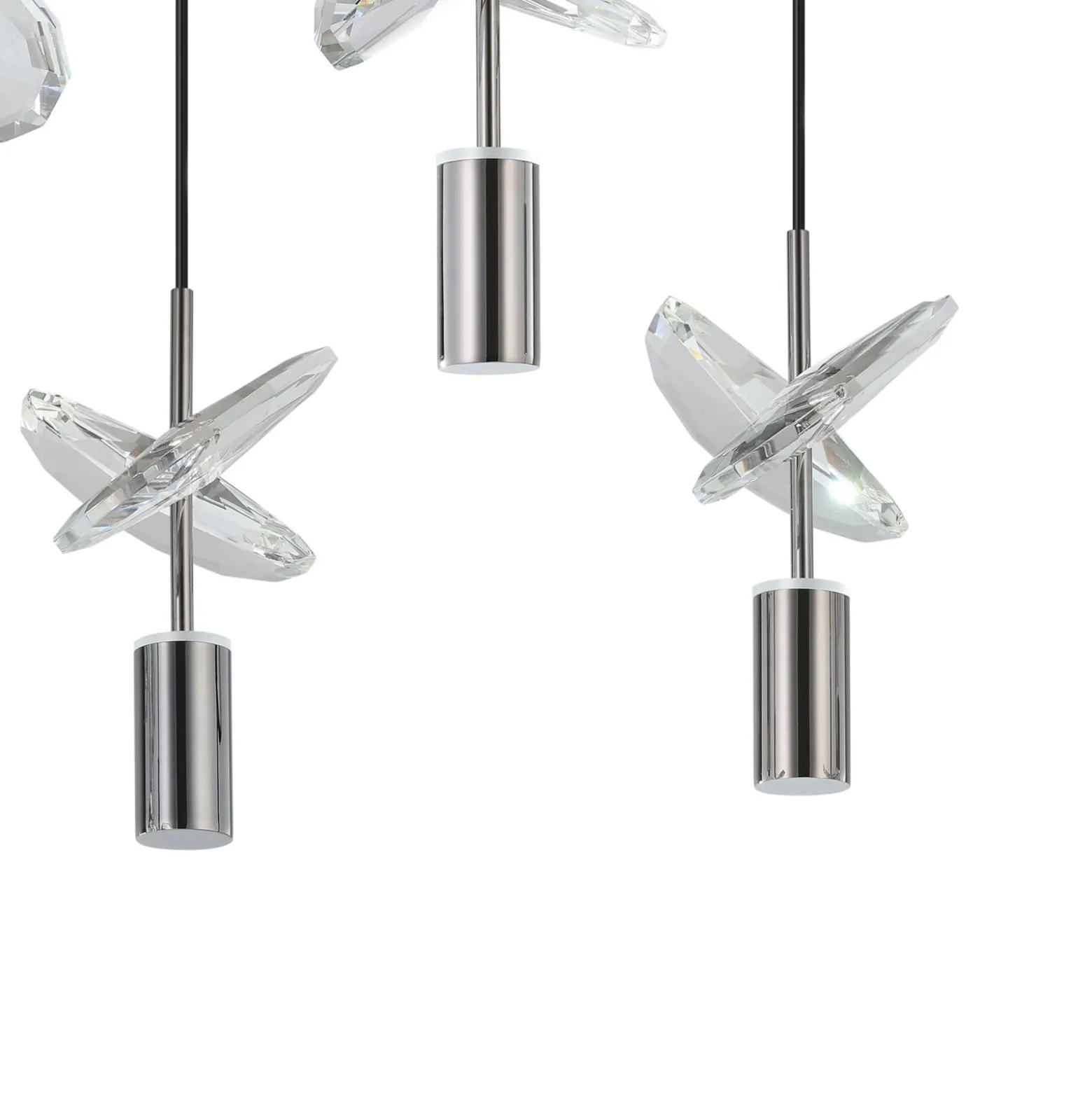 Stars of Light LED-Hängeleuchte Comareira nickel 91 cm CCT