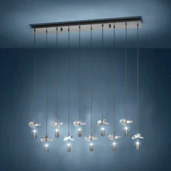 Stars of Light LED-Hängeleuchte Comareira nickel 91 cm CCT