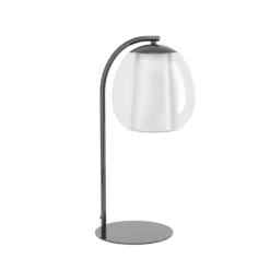 Stars of Light LED-Tischlampe Menorca nickel Höhe 50cm CCT