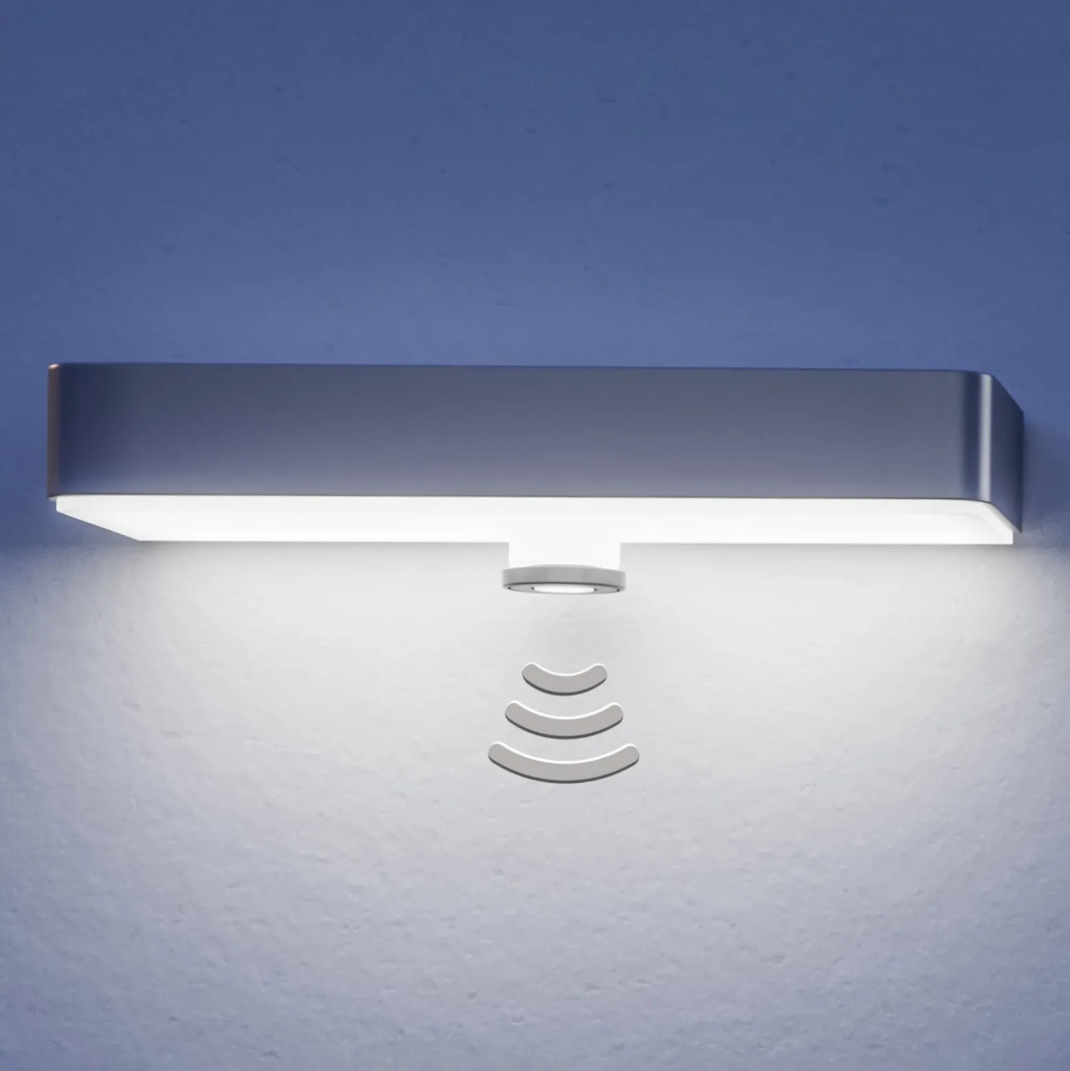 STEINEL LED-Außenwandlampe XSolar SOL-O S Sensor anthrazit