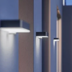 STEINEL LED-Außenwandlampe XSolar SOL-O S Sensor anthrazit