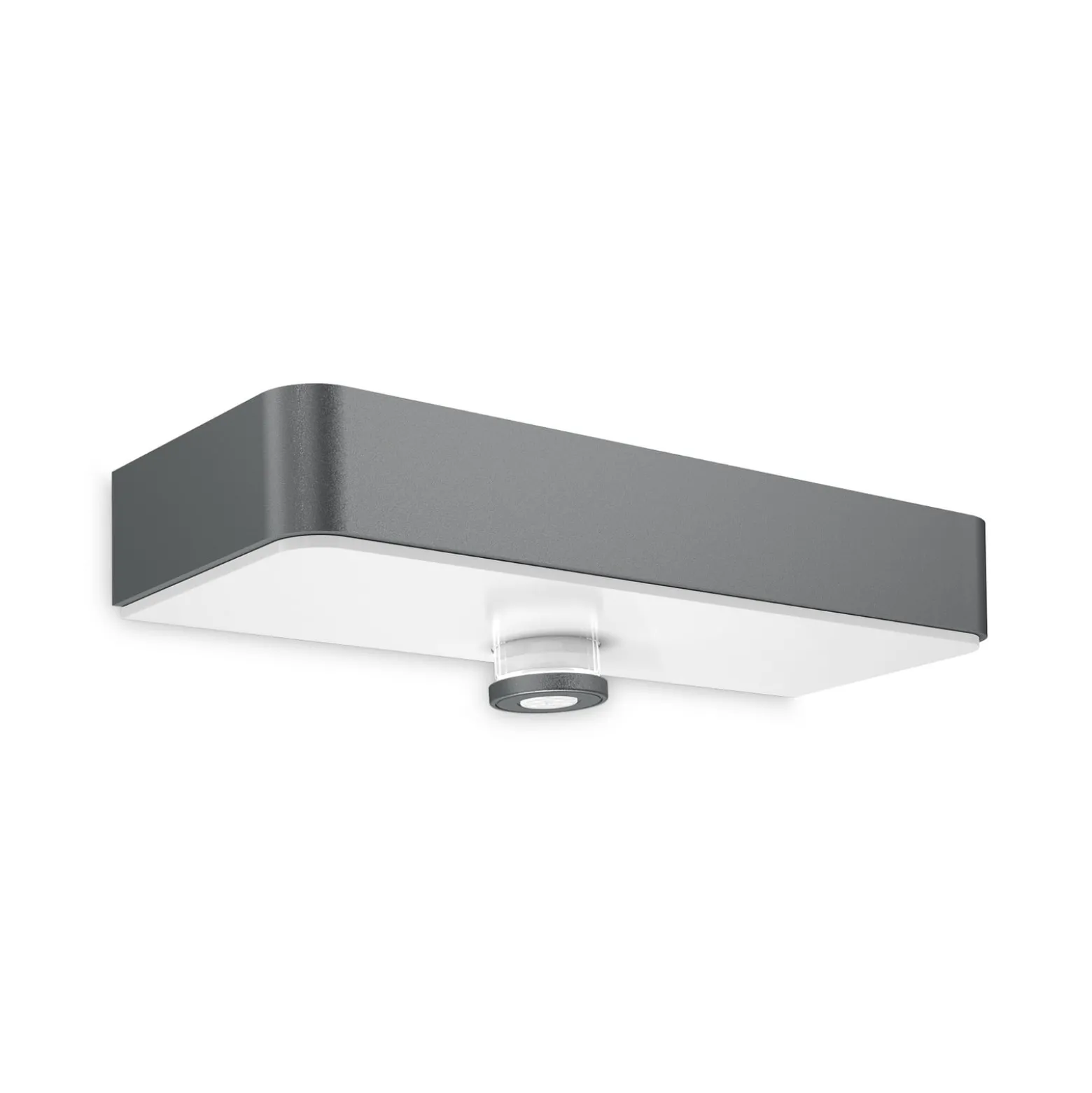 STEINEL LED-Solar-Wandlampe XSolar SOL-O S, anthrazit Sensor