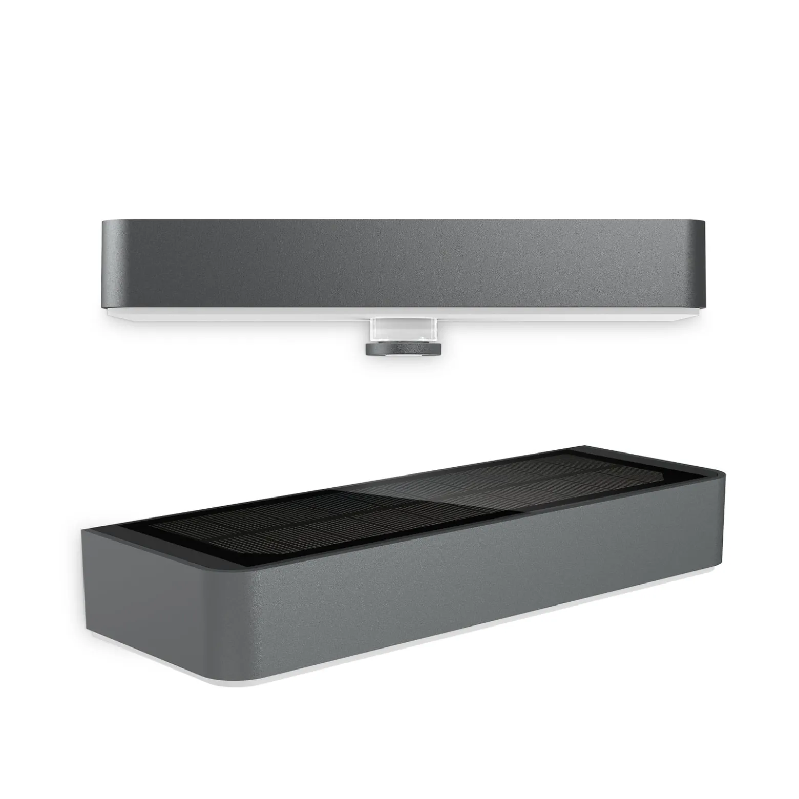 STEINEL LED-Solar-Wandlampe XSolar SOL-O S, anthrazit Sensor