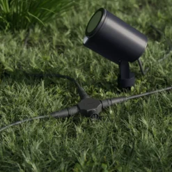 STEINEL LED-Spot Garden SC, Sensor, anthrazit, IP65, RGBWW