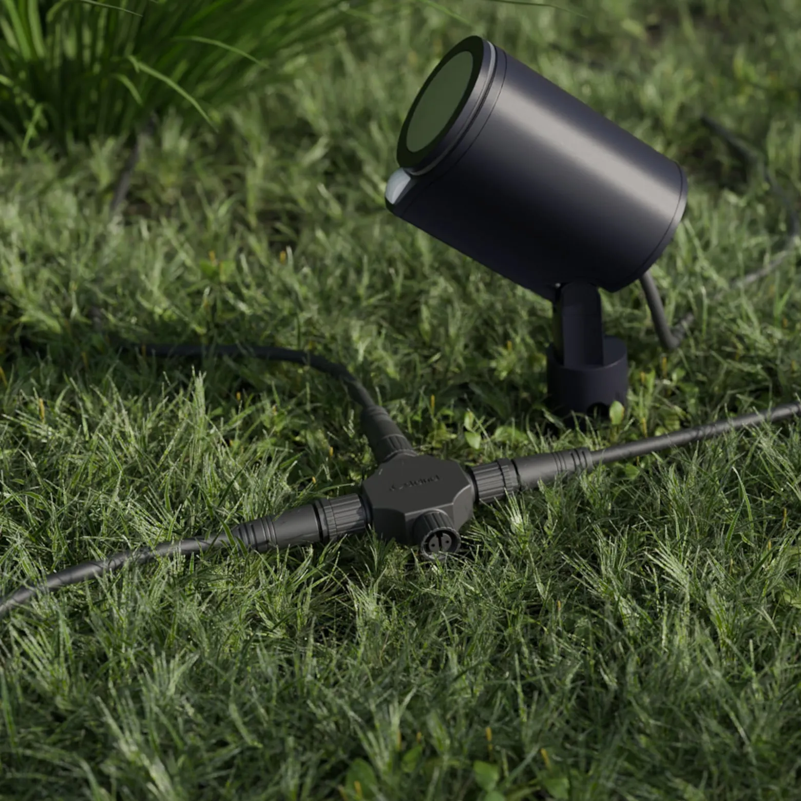 STEINEL LED-Spot Garden SC, Sensor, anthrazit, IP65, RGBWW