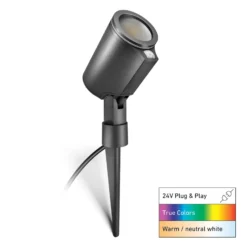 STEINEL LED-Spot Garden SC, Sensor, anthrazit, IP65, RGBWW