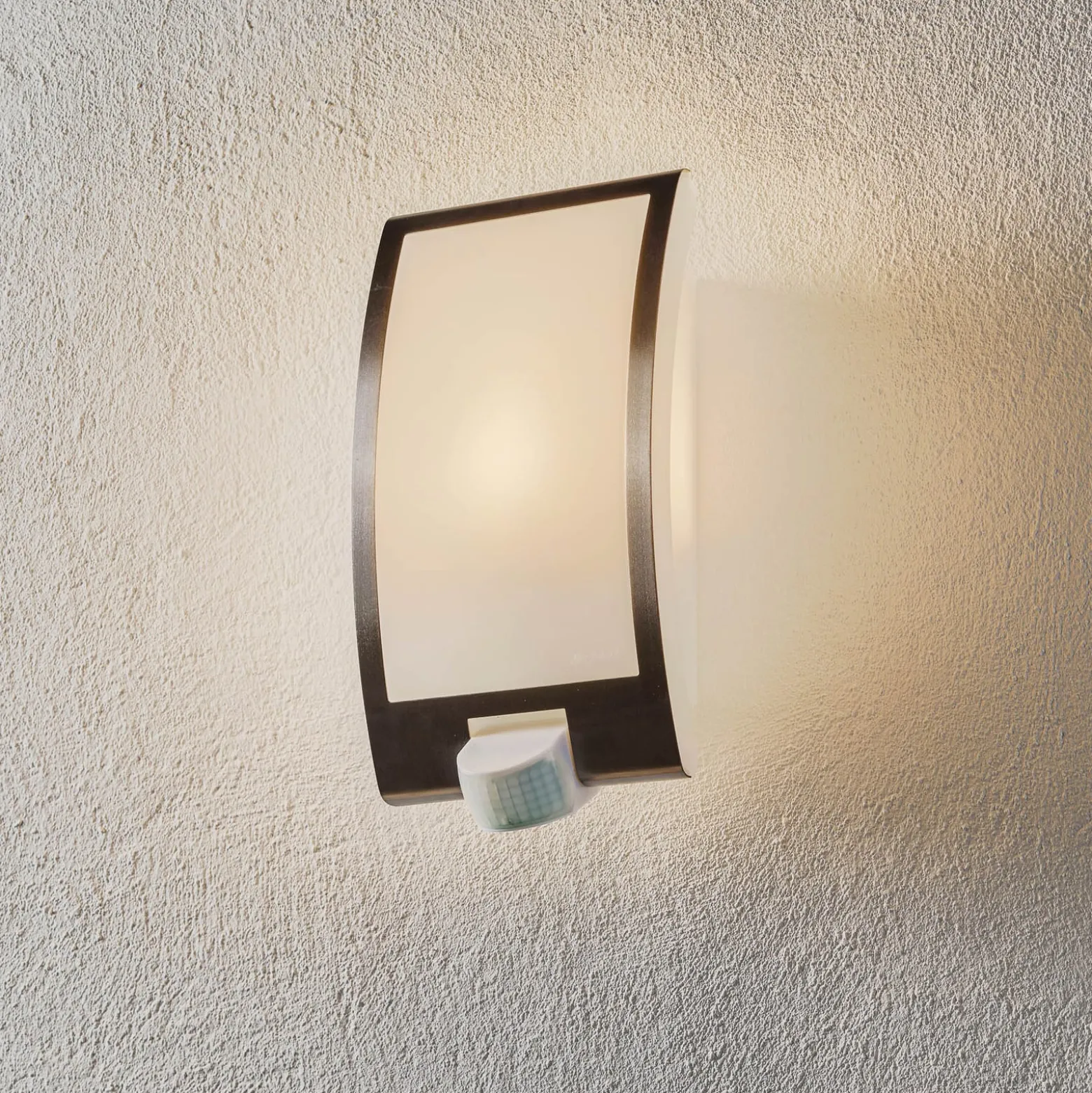 STEINEL L 22 S Außenwandlampe, Sensor, Edelstahl