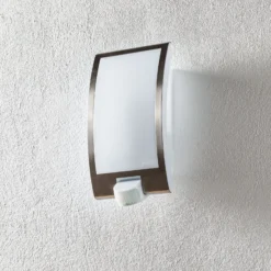 STEINEL L 22 S Außenwandlampe, Sensor, Edelstahl