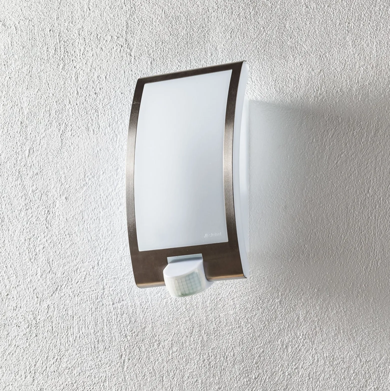 STEINEL L 22 S Außenwandlampe, Sensor, Edelstahl