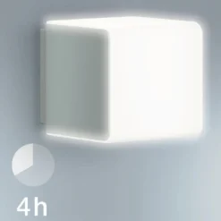 STEINEL L 830 SC Sensor-Außenwandleuchte, silber