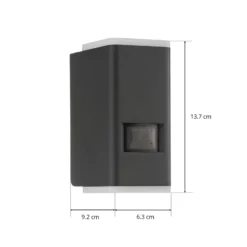 STEINEL L 930 S LED-Außenwandleuchte anthrazit