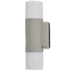 STEINEL L 910 S LED-Sensor-Außenwandleuchte silber