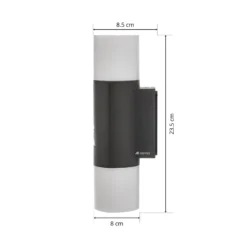 STEINEL L 910 S LED-Sensor-Wandlampe anthrazit