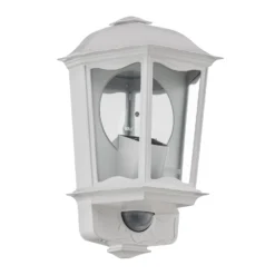 STEINEL L 190 S Sensor-Außenwandlampe weiß