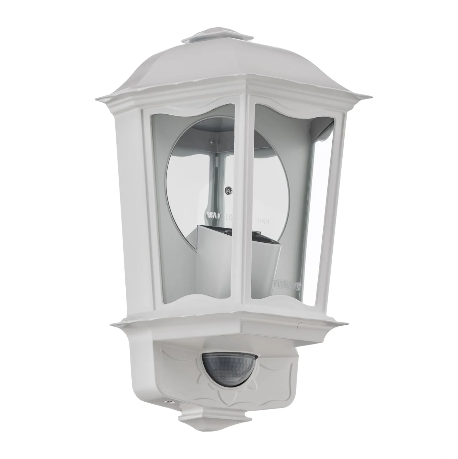 STEINEL L 190 S Sensor-Außenwandlampe weiß