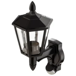 STEINEL L 15 S Sensor-Außenwandleuchte schwarz