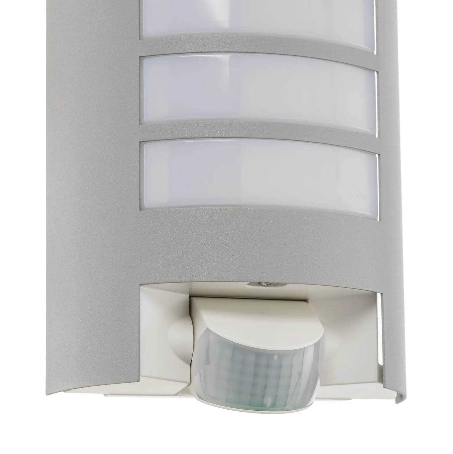 STEINEL L 12 S Sensor-Außenwandleuchte, silber