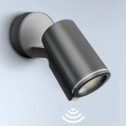 STEINEL Sensor-Außenstrahler One S, anthrazit, IP44