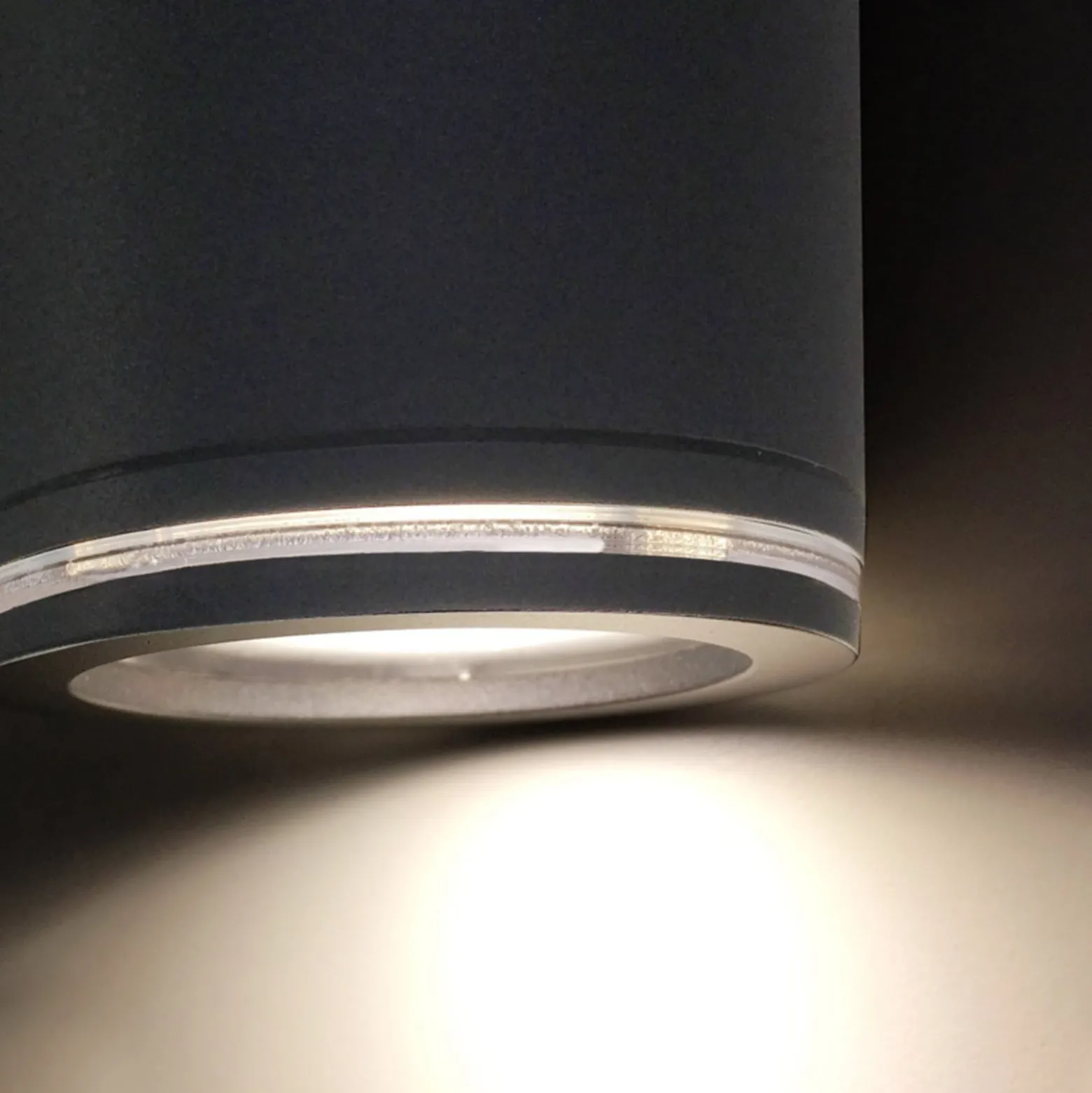 STEINEL Sensor-Außenstrahler One S, 2-flg. anthrazit, IP44