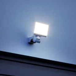 STEINEL Sensor-Außenstrahler XLED Home 2 S, weiß, IP44