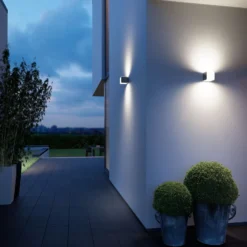 STEINEL Smart Sensor-Außenwandleuchte L 840 SC anthrazit