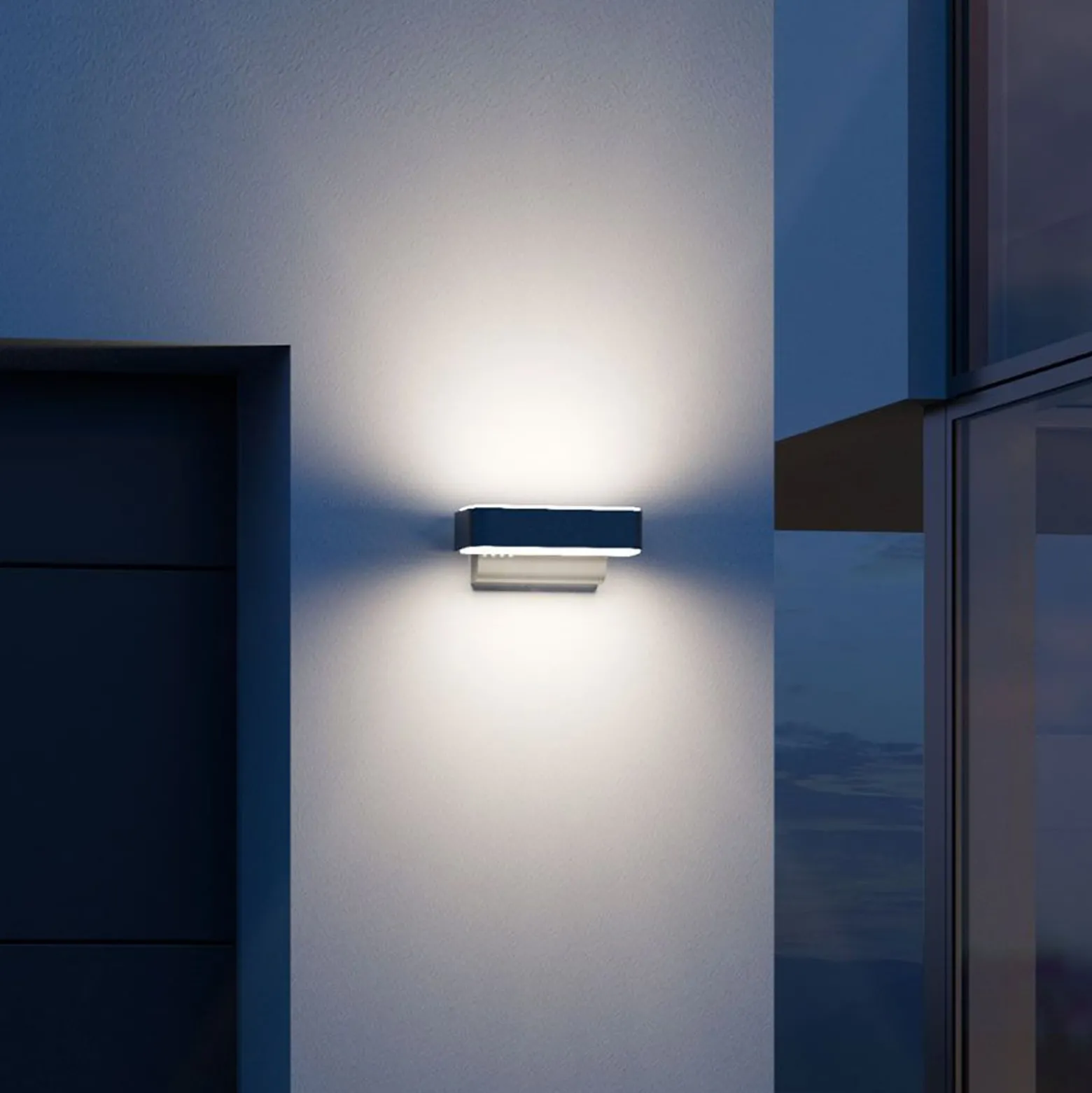 STEINEL Smart Sensor-Wandleuchte L 810 SC anthrazit