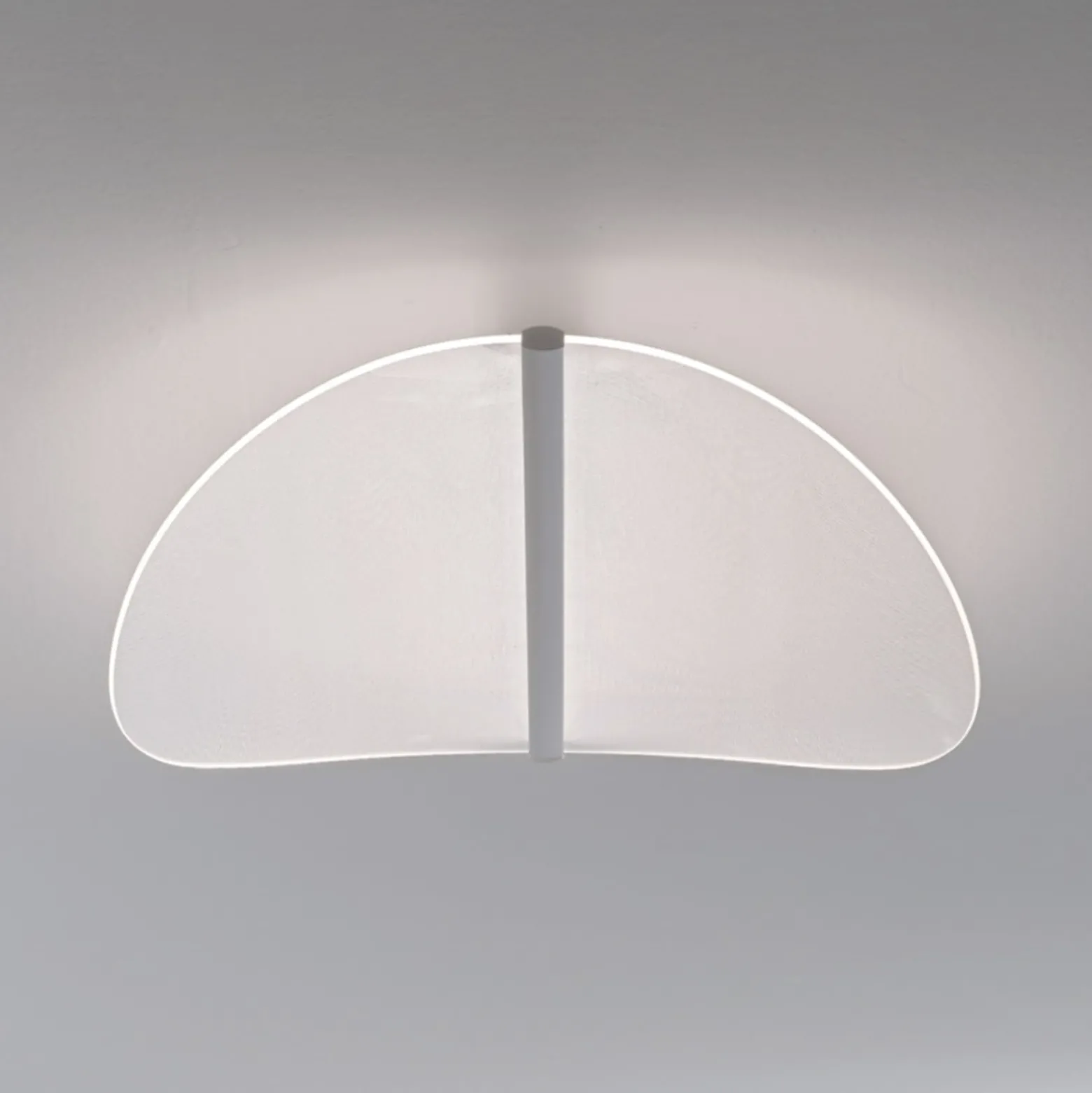 Stilnovo Diphy LED-Deckenleuchte, DALI-Push, 54 cm