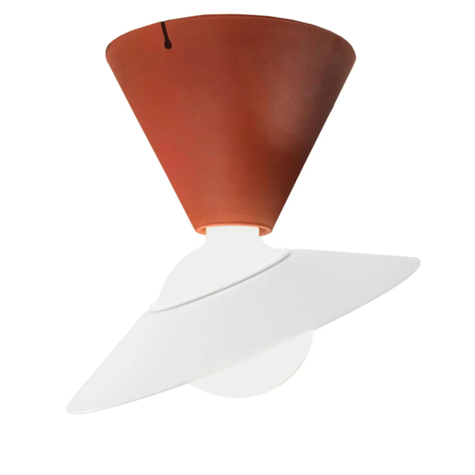 Stilnovo Fante LED-Deckenleuchte, 2.700 K, rot