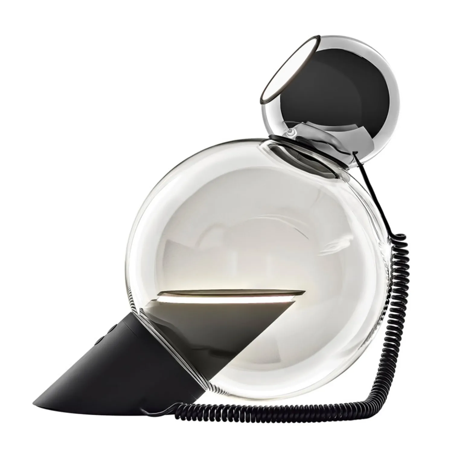 Stilnovo Gravita LED-Tischlampe mit 2 Lichtquellen