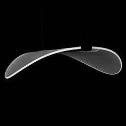 Stilnovo Hängeleuchte Diphy, Aufbau-Baldachin, 54 cm, 3000K
