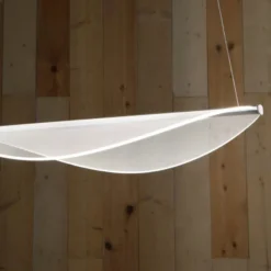 Stilnovo Hängeleuchte Diphy, Aufbau-Baldachin, 76 cm, 3000K