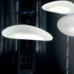 Stilnovo Mr. Magoo LED-Hängeleuchte, Phase, Ø 52cm