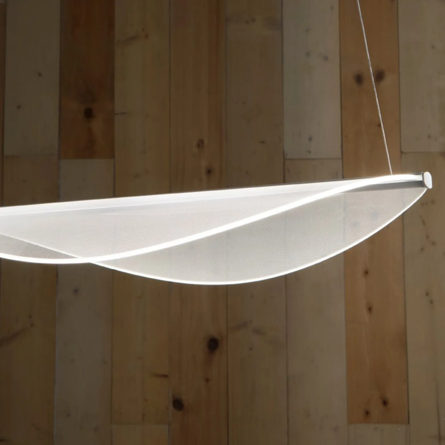 Stilnovo Pendellampe Diphy, Einbau-Baldachin, 75 cm, 3000K