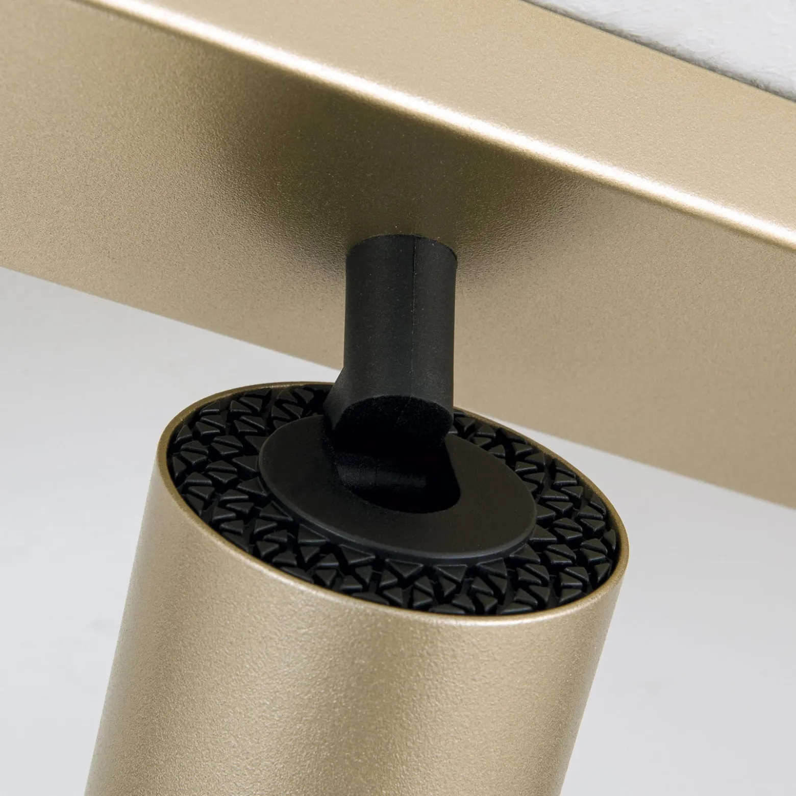 Strahler Sean, 6-flg., goldfarben, Metall, schwenkbar