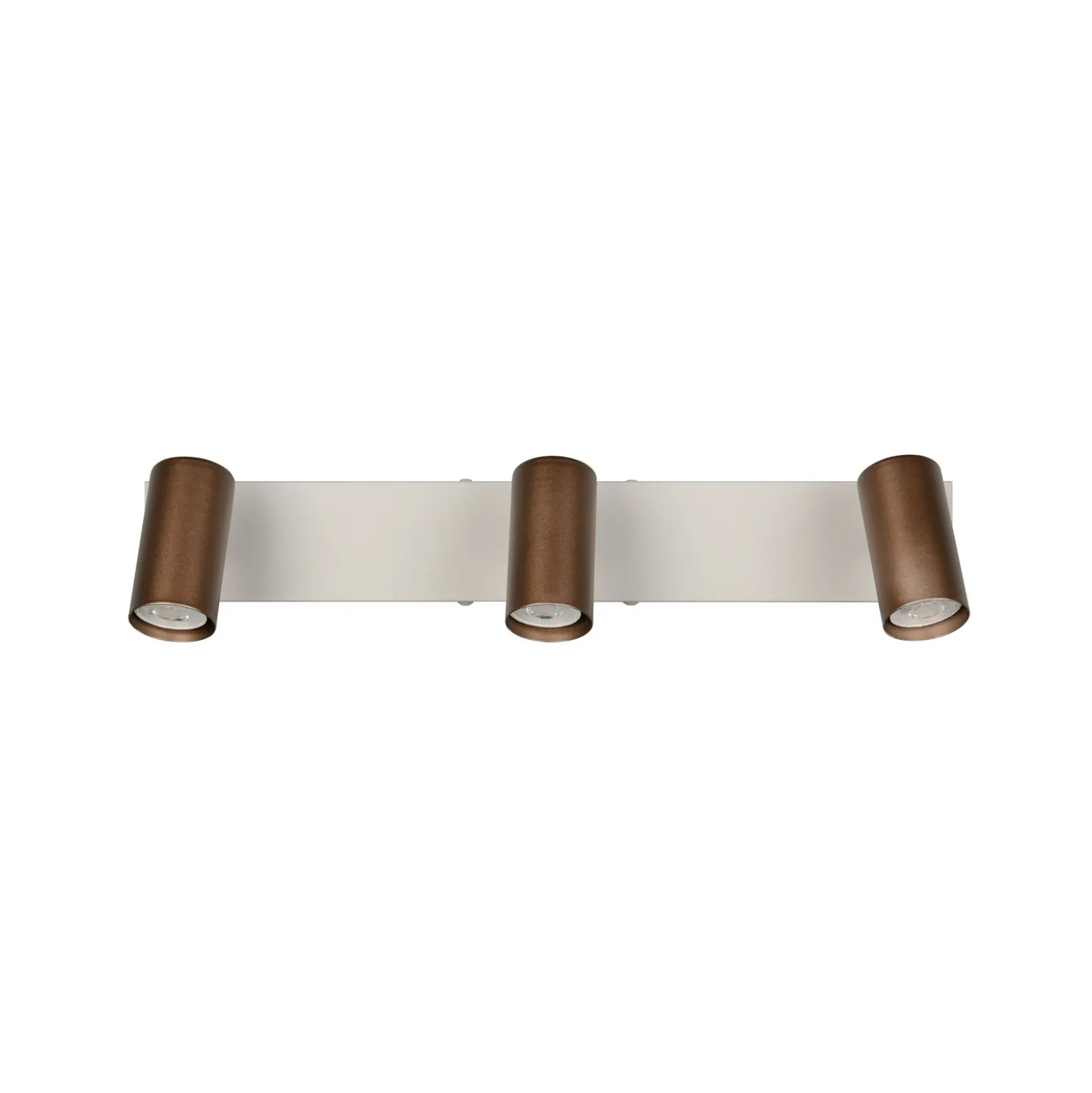 Strahler Taryn, braun, Länge 45 cm, 3-flg., Mini-GU10