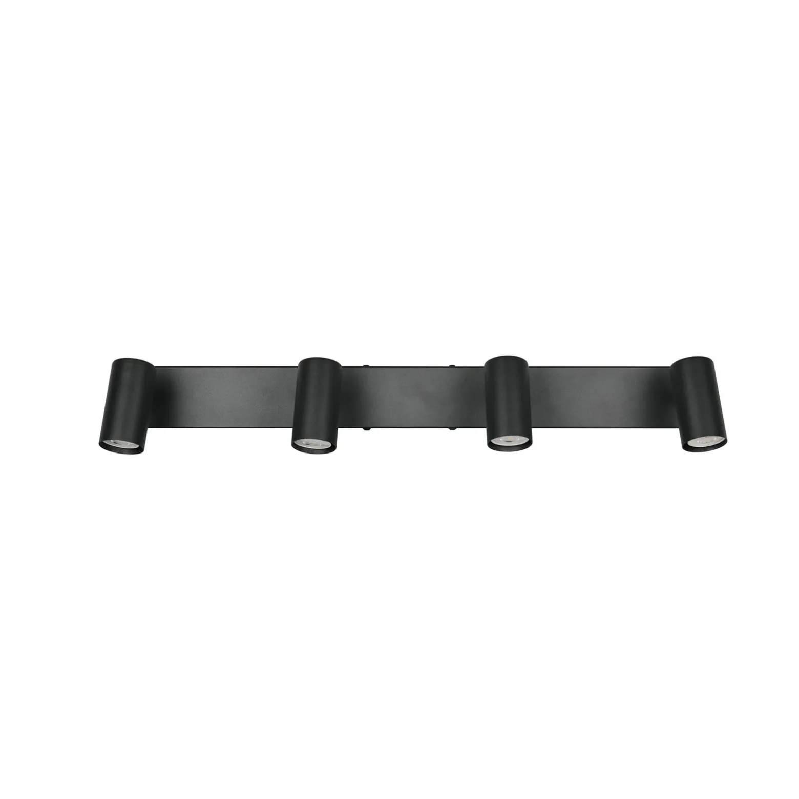 Strahler Taryn, schwarz matt, Länge 62 cm, 4-flg., Mini-GU10