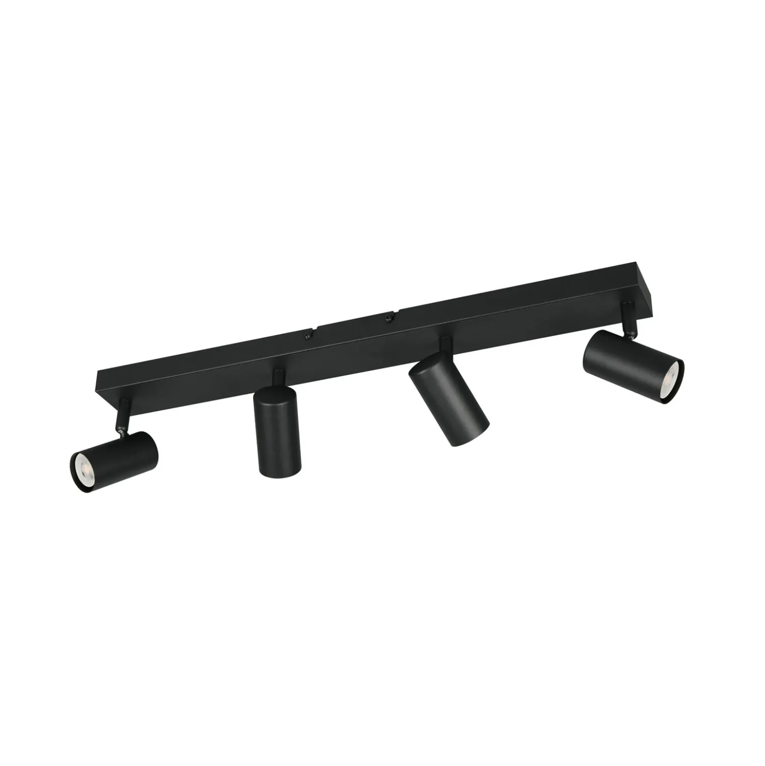 Strahler Taryn, schwarz matt, Länge 62 cm, 4-flg., Mini-GU10