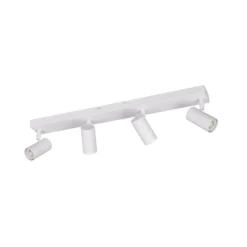Strahler Taryn, weiß matt, Länge 62 cm, 4-flg., Mini-GU10