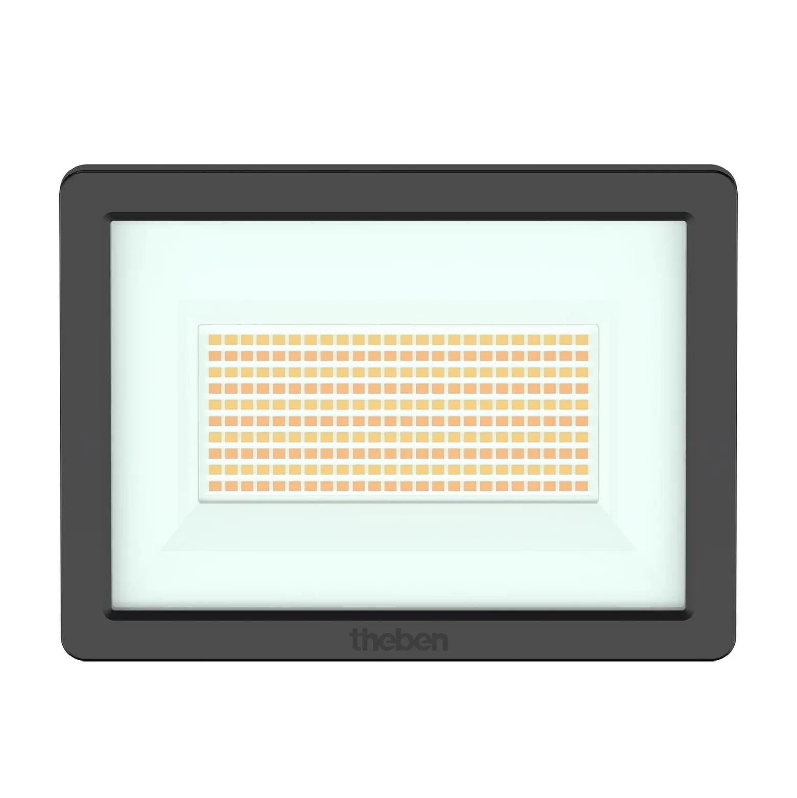 Theben LED-Außenwandstrahler B50 dual, schwarz, IP65
