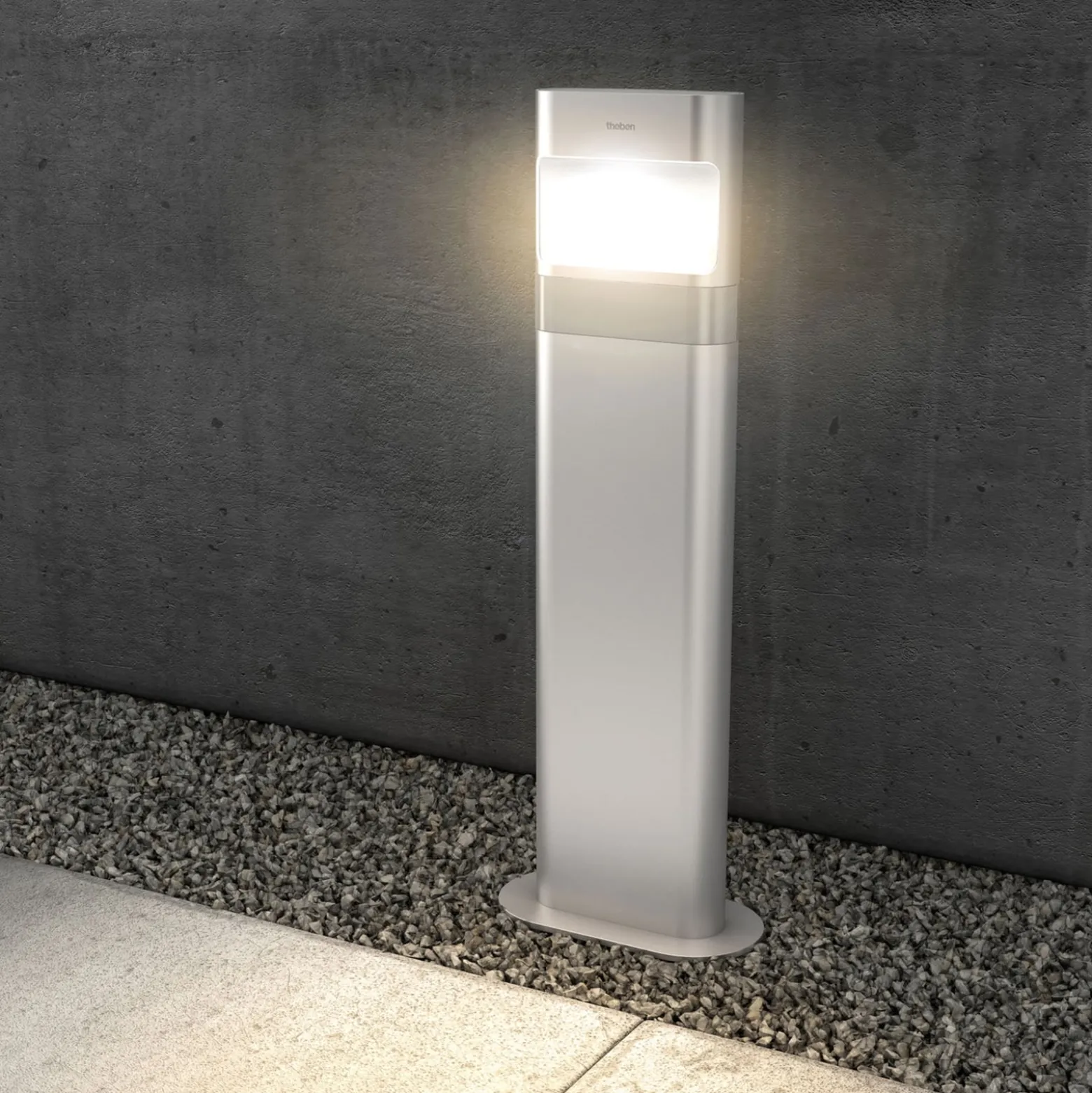 Theben theLeda D BL plus AL Wegeleuchte, 72 cm