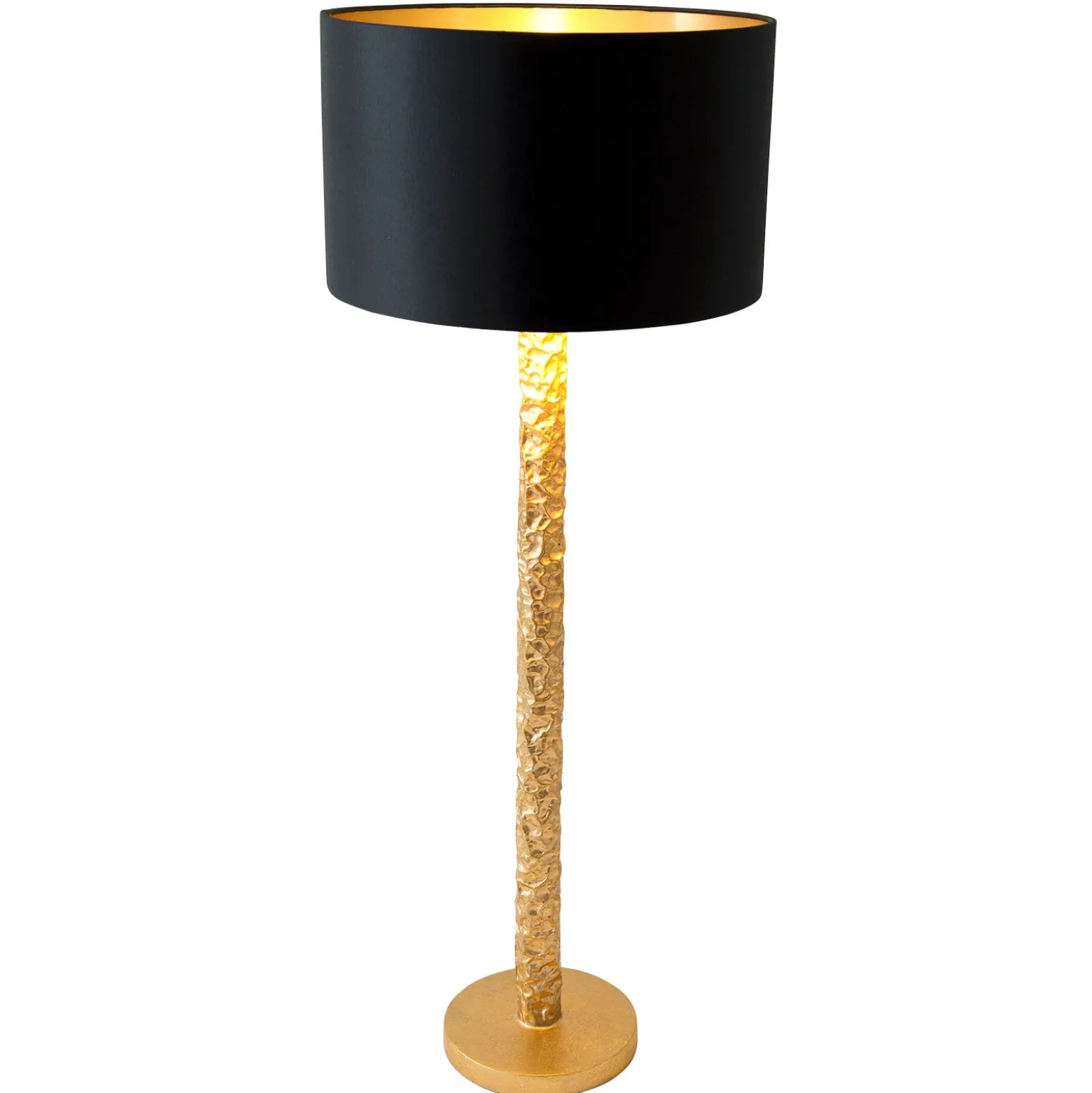 Tischlampe Cancelliere Rotonda schwarz/gold 79 cm