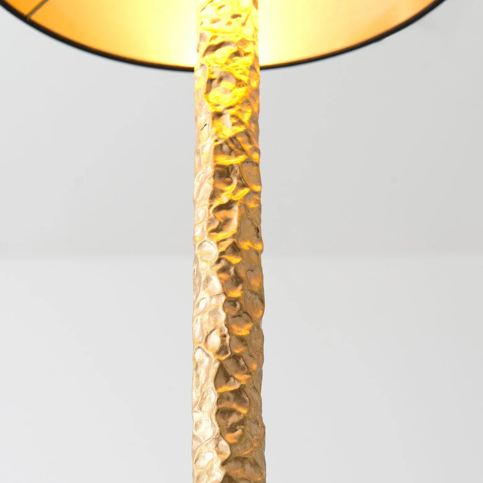 Tischlampe Cancelliere Rotonda schwarz/gold 79 cm