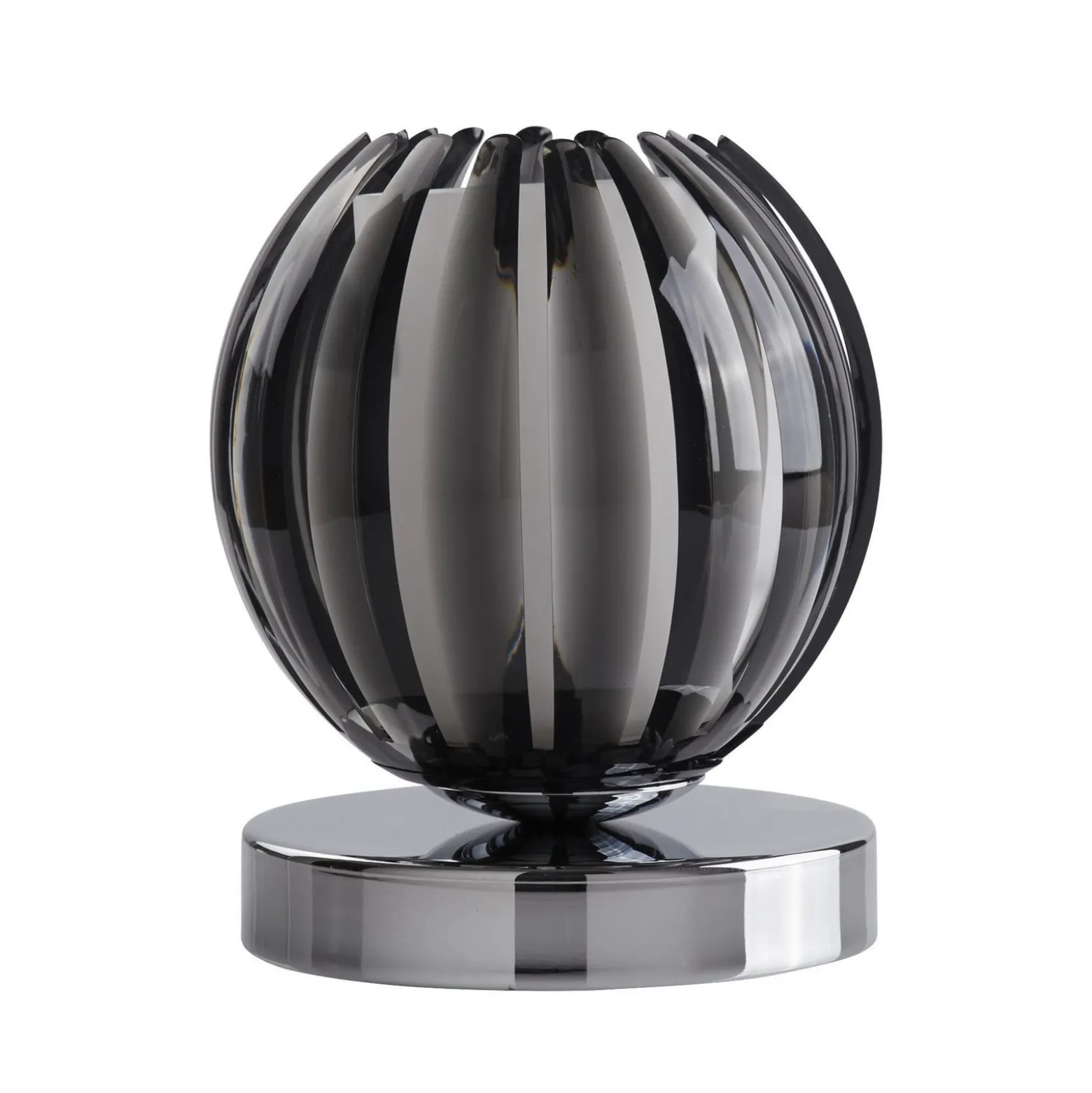Tischlampe Claw mit Touchfunktion, Schirm rauch