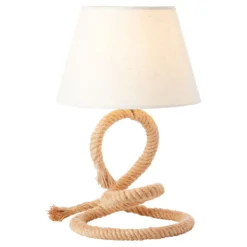 Tischlampe Sailor mit Seil-Gestell